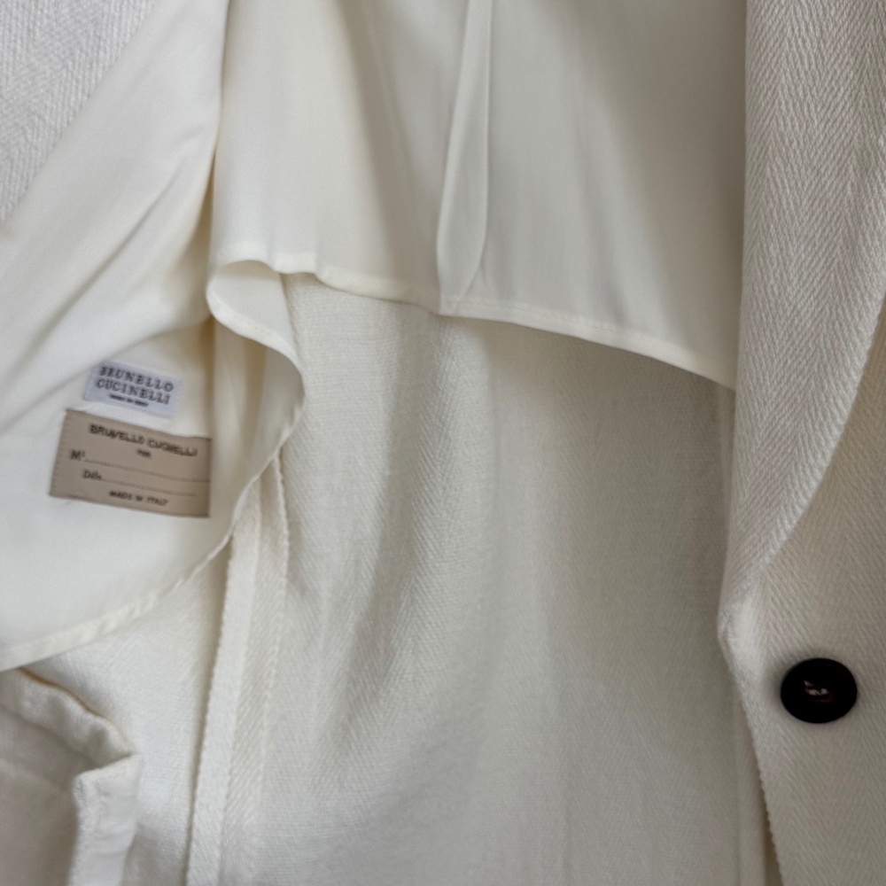 NWT Brunello Cucinelli Cotton Linen Blazer - Picture 6 of 16